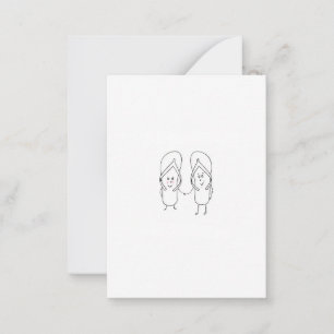Tarjeta Pequeña Chancla, linda, tema sandalias