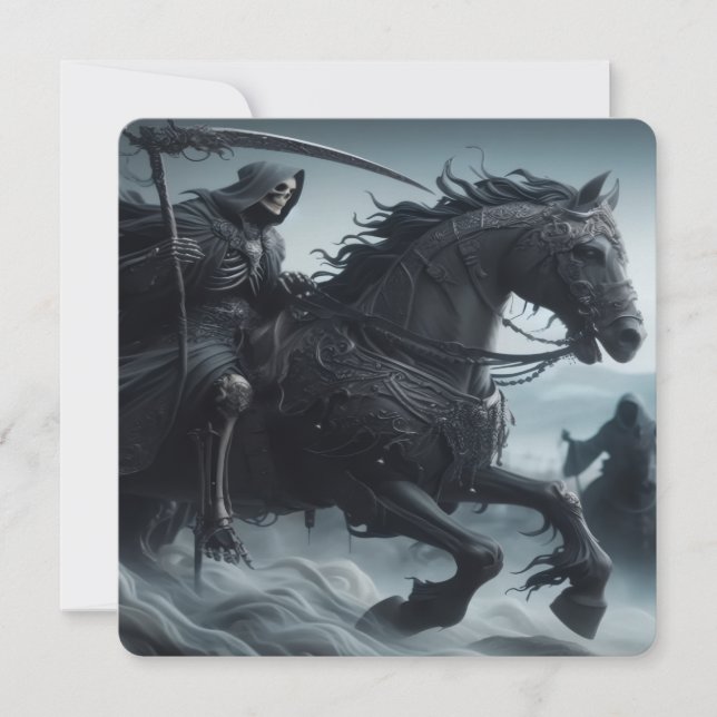 Tarjeta Pequeña Charging Death (Anverso)