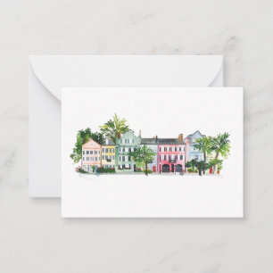 Tarjeta Pequeña Charleston South Carolina