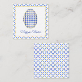 Tarjeta Pequeña Chinoiserie Moda acuarela Huevos Gabinete de regal