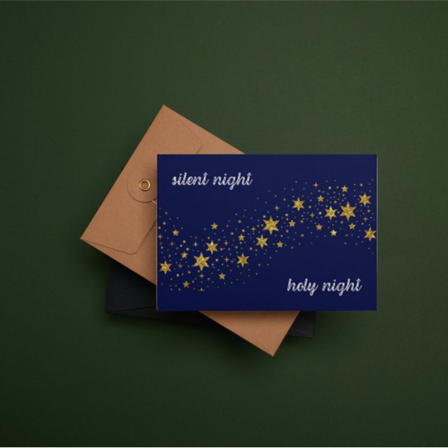 Tarjeta Pequeña Christmas Card: Silent night, holy night (Subido por el creador)