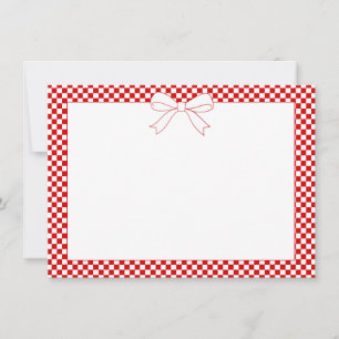 Tarjeta Pequeña ¡Ciao Baby! Manta de baby shower italiana con lazo