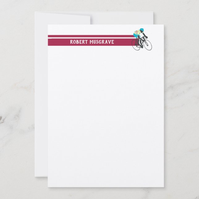 Tarjeta Pequeña Ciclista #2 (Anverso)