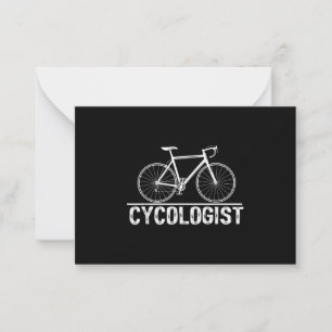 Tarjeta Pequeña Ciclista ciclista ciclista ciclista