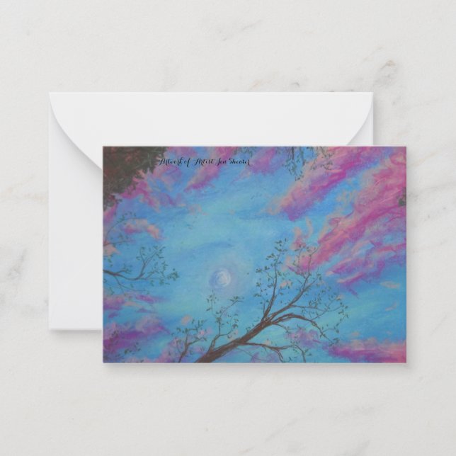 Tarjeta Pequeña Cielo abierto (Anverso)