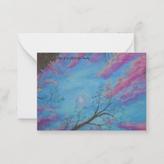 Tarjeta Pequeña Cielo abierto