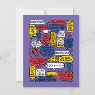 Tarjeta Pequeña Citas de amigos™