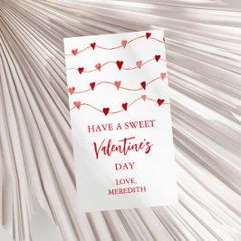 Tarjeta Pequeña Clase para niños: ¡Tener un dulce día de San Valen