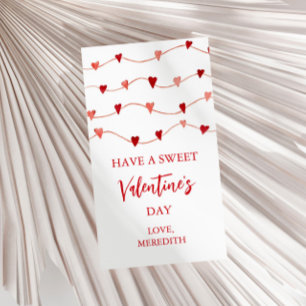 Tarjeta Pequeña Clase para niños: ¡Tener un dulce día de San Valen