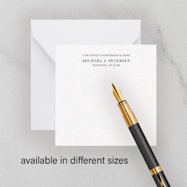 Tarjeta Pequeña Clásico profesional simple y personalizado (Subido por el creador)