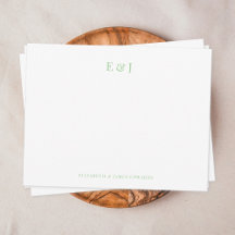 Clásicos Iniciales de Pareja Personalizados Elegan