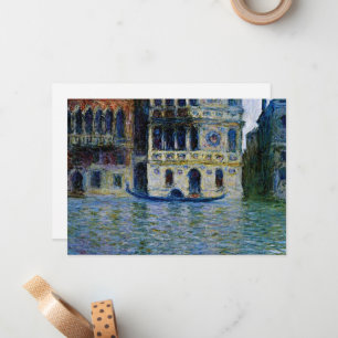 Tarjeta Pequeña Claude Monet - Palazzo Dario,