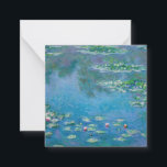 Tarjeta Pequeña Claude Monet - Water Lilies 1906<br><div class="desc">Lilies de agua (Nympheas) - Claude Monet,  Petróleo en lienzo,  1906</div>