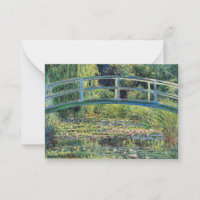 Claude Monet - Water Lily Pond y Puente Japanés