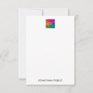 Tarjeta Pequeña Cliente Añadir aquí el logotipo de su nombre verti