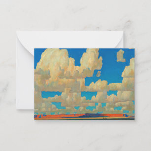 Tarjeta Pequeña Cloud World de Maynard Dixon