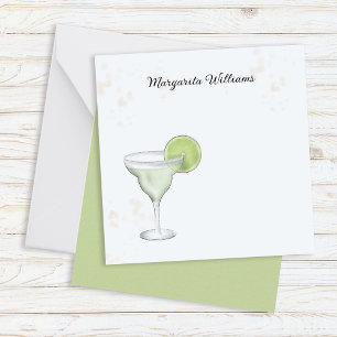 Tarjeta Pequeña Cóctel Personalizado Margaritas Lindas
