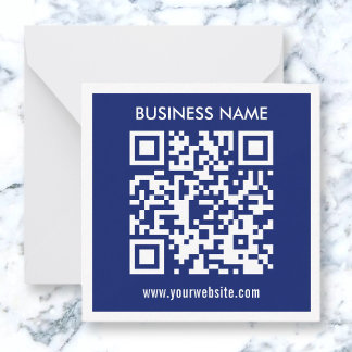 Tarjeta Pequeña Código QR editable (generado instantáneamente) | A