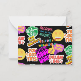 Tarjeta Pequeña Collage de estímulo definitivo