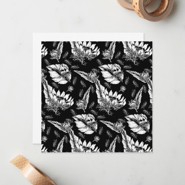 Tarjeta Pequeña Coloca tus propios girasoles (Anverso/Reverso In Situ)