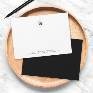 Tarjeta Pequeña Color Personalizado Moderno Minimalista Agregar Lo