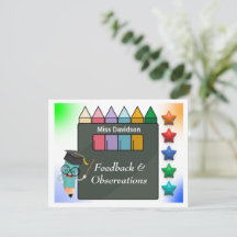 Comentarios de profesores al estudiante