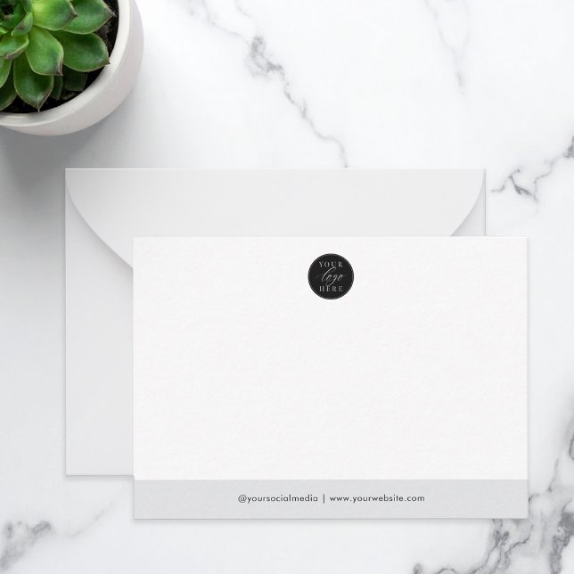 Tarjeta Pequeña Compañía de logotipos comerciales para personaliza (Subido por el creador)