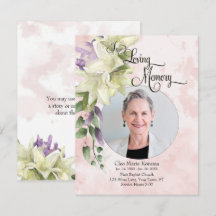 Compasión fotográfica personalizada con floral acu