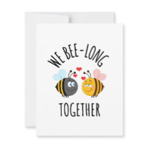Compromiso de Cute Bee Personalizado Love Pun