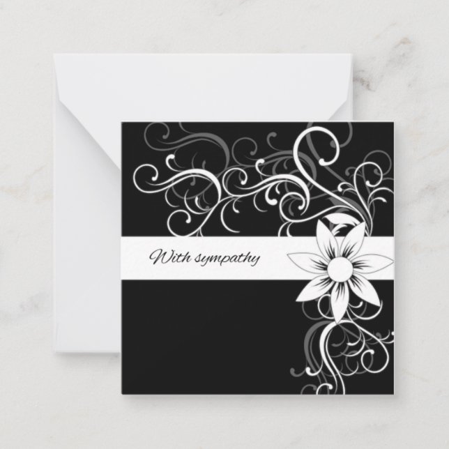 Tarjeta Pequeña Con compasión (Anverso)