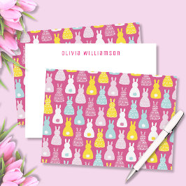Tarjeta Pequeña Conejito de Pascua adorable