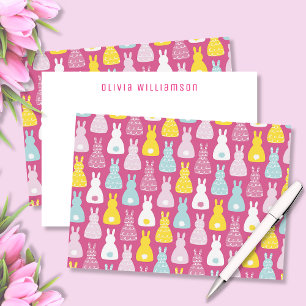 Tarjeta Pequeña Conejito de Pascua adorable