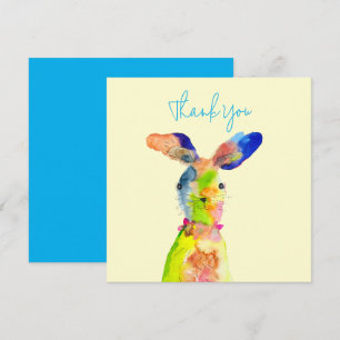 Tarjeta Pequeña Conejito de Pascua lindo