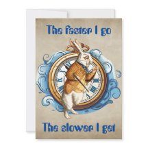 Conejo blanco, personaje de Alice In Wonderland.