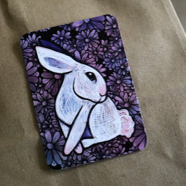 Tarjeta Pequeña Conejo de Pascua de Ostara de primavera
