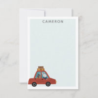 Conejo de viaje de Navidad personalizado