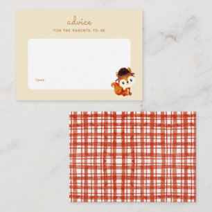 Tarjeta Pequeña Consejos para la crianza de los hijos en Baby Show