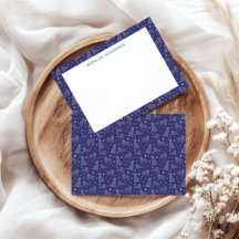 Constelaciones De Perro Brillantes Monograma Azul 