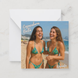 Tarjeta Pequeña Copacabana Baila - Kuvert
