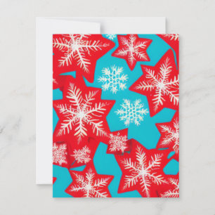 Tarjeta Pequeña Copo de nieve