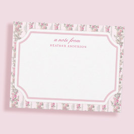 Tarjeta Pequeña Coquette Love Shack Tema Stationery personalizada