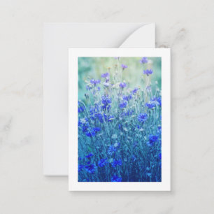 Tarjeta Pequeña Cornflowers