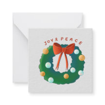 Corona de Navidad alegre