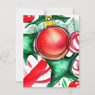 Tarjeta Pequeña Cosas de Navidad