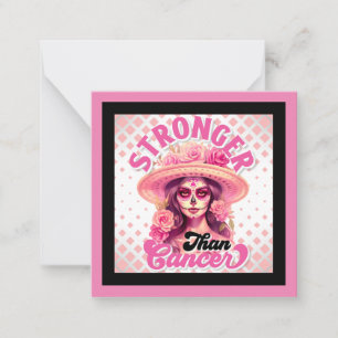 Tarjeta Pequeña Cráneo de Azúcar Adorable