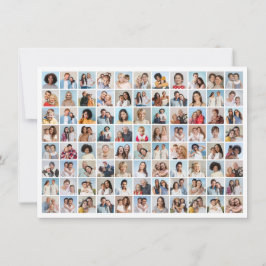 Tarjeta Pequeña Crea tu propia Colage de 88 Fotos