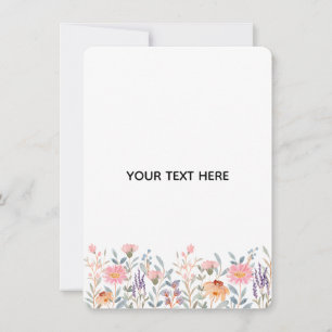 Tarjeta Pequeña Crea Tu Propia Floral 