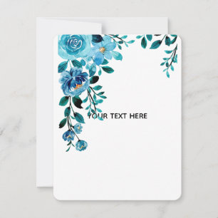 Tarjeta Pequeña Crea Tu Propia Floral