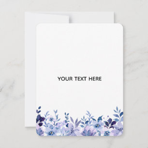 Tarjeta Pequeña Crea Tu Propia Floral