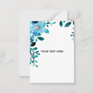Tarjeta Pequeña Crea Tu Propia Floral